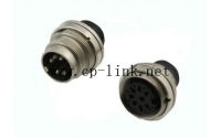 AISG connector  male & female solder type front mount