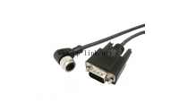 Outdoor machine ip67 cable m12 female to db9