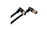 M12 5 pin male to female right angle connector cable