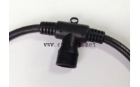 Waterproof Cable with T connector used on LED displays