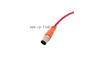 M12 5 pin male colored cable