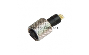 M5 4pin female Soldering molding connector