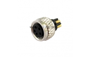 M8 5 pin female molded connector